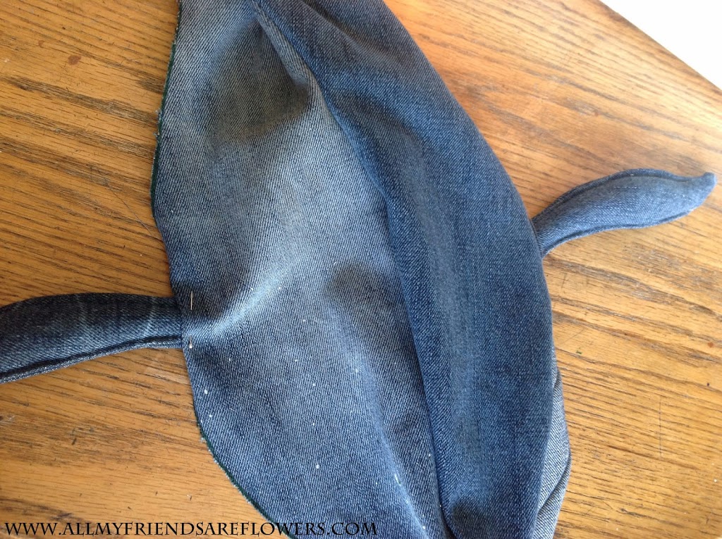 Denim Whale Tutorial & Printable Pattern